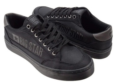 Sneakersy męskie BIG STAR czarne JJ174057 43