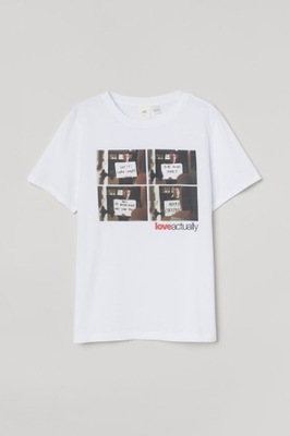Koszulka T-shirt H&M 34/XS