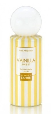 SAPHIR FRUIT ATTRACTION VANILLA SWEET EDT 100ml SPRAY