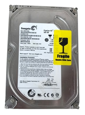 Dysk HDD 3,5 Seagate Pipeline HD.2 320GB 8MB 5900RPM ST3320311CS SATA II