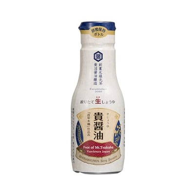 Niepasteryzowany sos sojowy "Ki-shoyu" 200ml