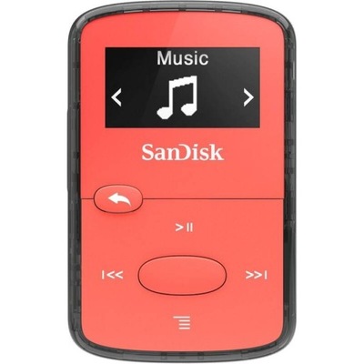 Odtwarzacz MP3 SanDisk Clip Jam 8GB (SDMX26-008G-E46R) czerwony