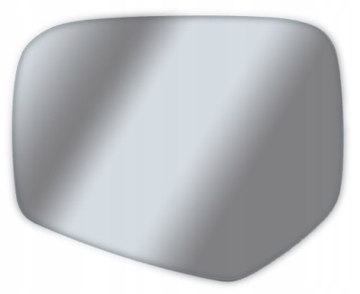 Вкладиш дзеркало mitsubishi l200 iv 06-15 pł ліва фото №1