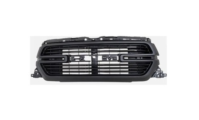 Dodge ram 1500 v bighorn laramie 2019- решётка радиатора решётка радиатора czarna mat + logo хром фото №1