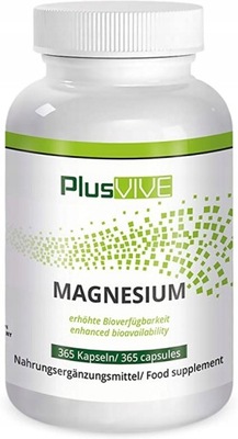 Suplement diety PlusVIVE Magnesium magnez kapsułki