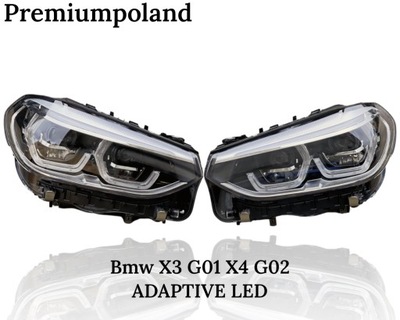 ФАРА ФОНАРІ BMW X3 G01 X4 G02 ADAPTIVE LED (СВІТЛОДІОД) ОРИГІНАЛ EU