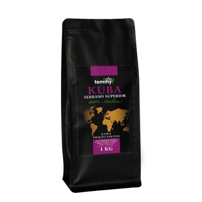 Kawa ziarnista TOMY CAFE KUBA SERRANO SUPERIOR 1kg