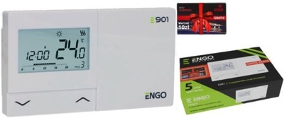 Przewodowy, regulator temperatury ENGO E901