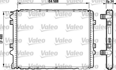 RADUADOR RENAULT MASCOTT 99- VAL732569  