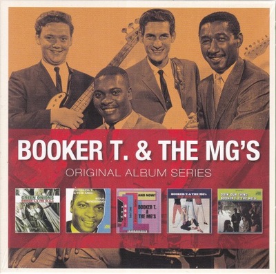 5 CD- BOOKER T. & THE MG'S- ORIGINAL ALBUM SERIES