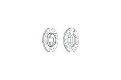 DISQUES FREIN 2PCS MINI (R50 R53) (R52) (R56) 