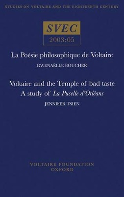 La Poesie philosophique de Voltaire; Voltaire and