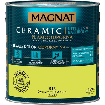 Magnat Ceramic Kitchen świeży turmalin B15 2,5L