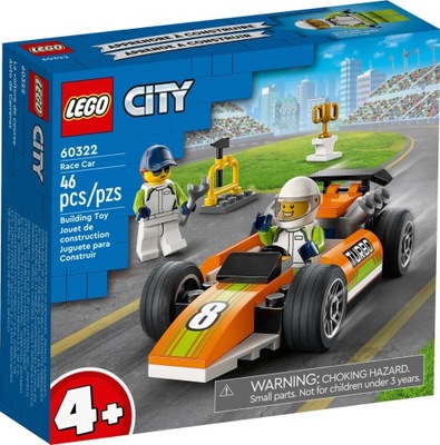 LEGO City samochód wyścigowy w stylu F1 60322