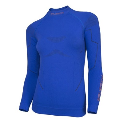 Brubeck Bluza damska THERMO kobaltowy L