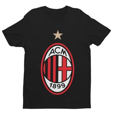 Koszulka-dziecięca- klub piłkarski-ac milan- M 134