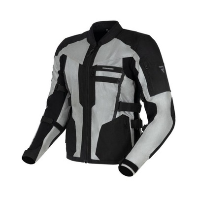 CHAQUETA TEKSTYLNA REBELHORN SCANDAL II SILVER/BLACK 7XL  