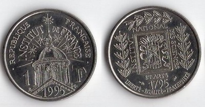 FRANCJA 1995 1 FRANC INSTYTUT