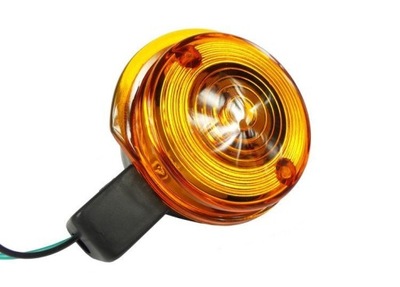 KIERUNKOWSKAZ OKRĄGŁY POMARAŃCZOWY PRZÓD MZ ETZ / SIMSON