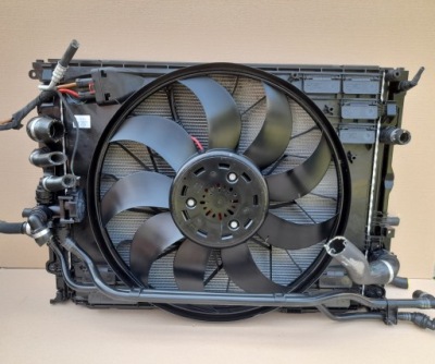 Комплект радіатор mercedes e klasa w214 демонтаж фото №1