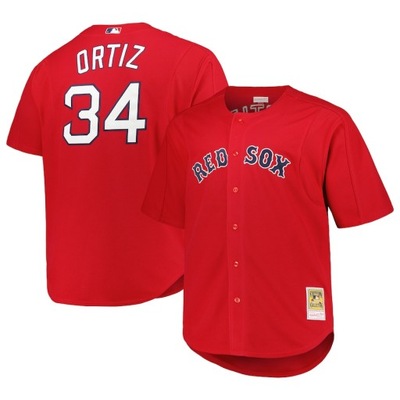 koszulka baseballowa David Ortiz Boston Red Sox,L