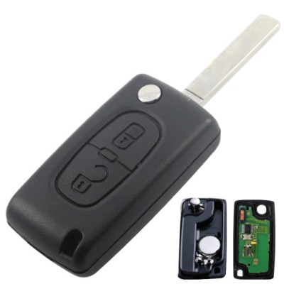 Ключ pilot citroen c2 05-09 c3 06-09 433mhz фото №1