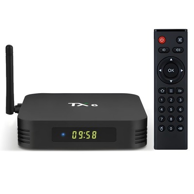 SMART TV BOX TX6 ANDROID 9 PRZYSTAWKA TV KODI 4/32 GB