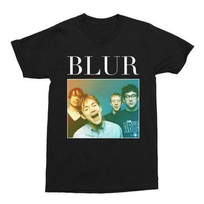 Koszulka Blur Rock T-Shirt z lat 90., 5XL