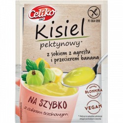 Kisiel pektynowy NA SZYBKO agrest banan 20g