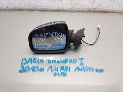 Зеркало левая 5 pin dacia sandero i фото №1