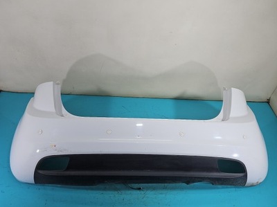 Бампер задня kia venga 09-14 білий 7f фото №1