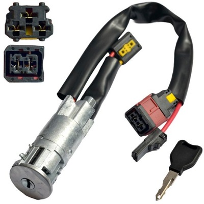 Замок запалювання автомобільна - peugeot 206 1998 - 2002 фото №1