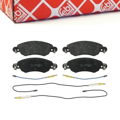 Febi bilstein 16416 набор тормозных колодок тормозных, тормоза дисковые фото №1