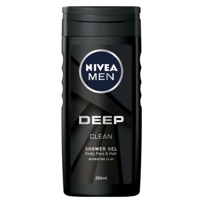 Nivea Men Deep Clean 250 ml żel pod prysznic