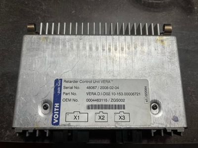 Блок управления бортовой компьютер voith actros mp2 mp3 0004463115 фото №1