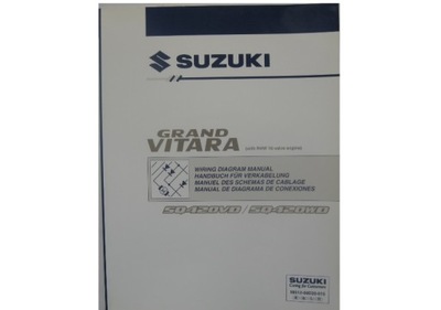 SUZUKI GRAND VITARA I 98-05 SCHEMATY ELÉCTRICO  