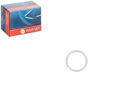 Прокладка насоса рідина охолоджуючої opel ascona c astra f astra g astra фото №1