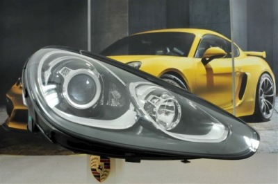 Porsche cayenne e2 958.2 фара bixenon правий фото №1