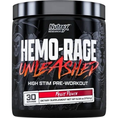 Nutrex HEMO-RAGE Unleashed 179,8g PRZEDTRENINGÓWKA High Stim