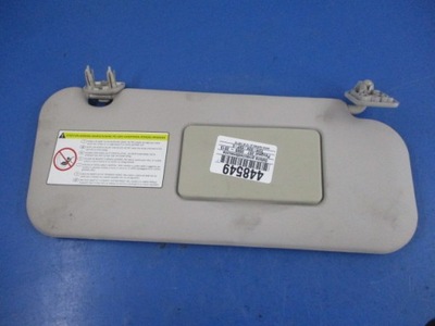 Peugeot 207 защита солнцезащитная правая+ кронштейн фото №1