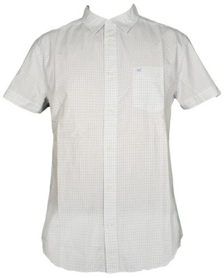 WRANGLER koszula męska white SS 1 PKT SHIRT L 40