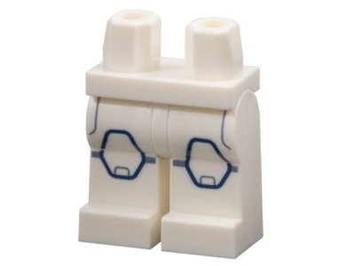 Lego Nowe Nogi Nóżki White Legs col441 Nurse Android 970c00pb1623