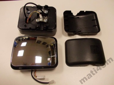 Дзеркало man f2000 daf панорама з підігрівом електрика wr300 209 218 фото №1