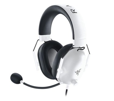 Słuchawki przewodowe z mikrofonem Razer BlackShark V2 X Białe Gamingowe