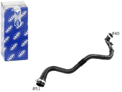 Шланг радіатора повітря przód/strona впускний фото №1