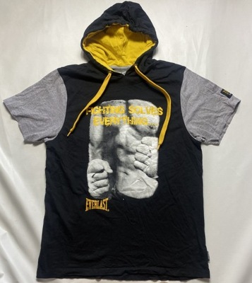 Everlast BOXING SPORT BOKS koszulka z kapturem /L