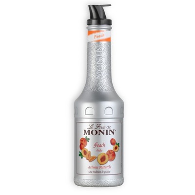 MONIN Puree Peach - puree brzoskwiniowe 1l