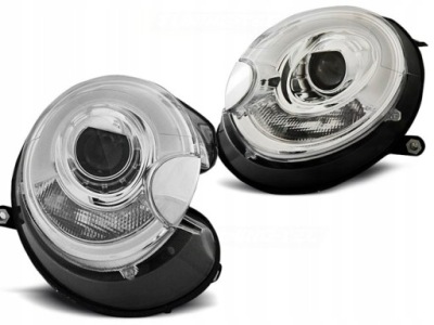 Фонари mini cooper 06-14r r56 led полоса хром фото №1