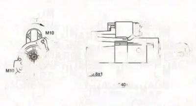 Стартер 063721221010 magneti marelli mitsubishi фото №1