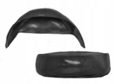 Citroen jumper lift 2002-2006 подкрылок правое задние фото №1